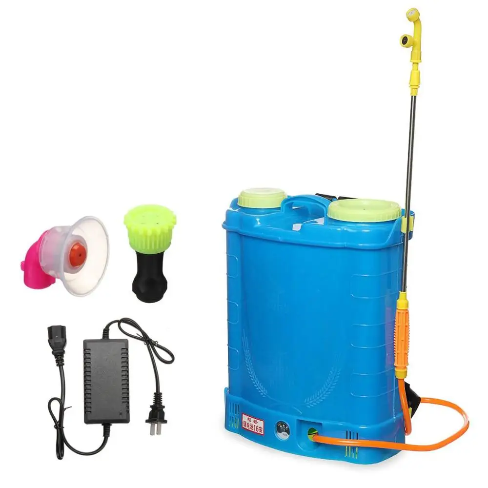 

Agricultural Electric Backpack Sprayer Battery Powered Sprayer, Yellow, blue