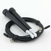 

Adjustable PVC/PP steel cable speed jump rope for MMA training skipping exercise/jumping workout wholesale fitness equipment
