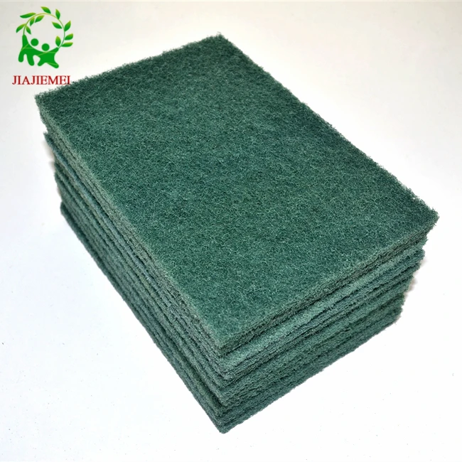 factory manufacturer kitchen dish durable polyester abrasive scouring pad.
