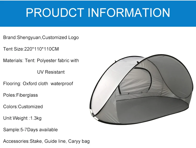 2018 NEW Arrial sun shelter  canopy tent beach tent 