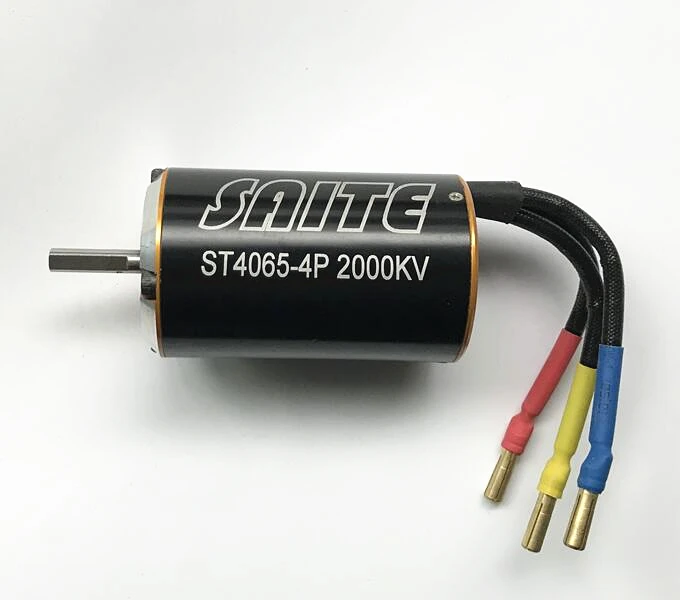 Brushless Rc Electric Boat Motor St4065 4 Pole Big Rc Brushless Motor