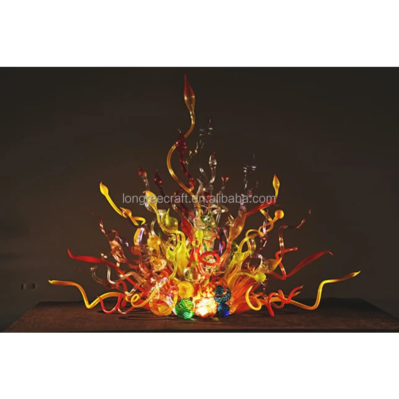 Art Glass Flower Cluster for H