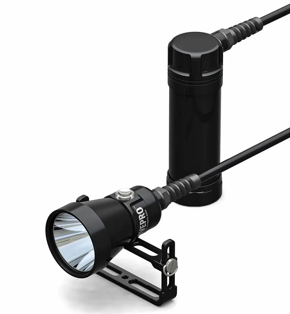 Divepro Cl4200s Xhp70.2 4200lm Side Mount Primary Canister Dive Light