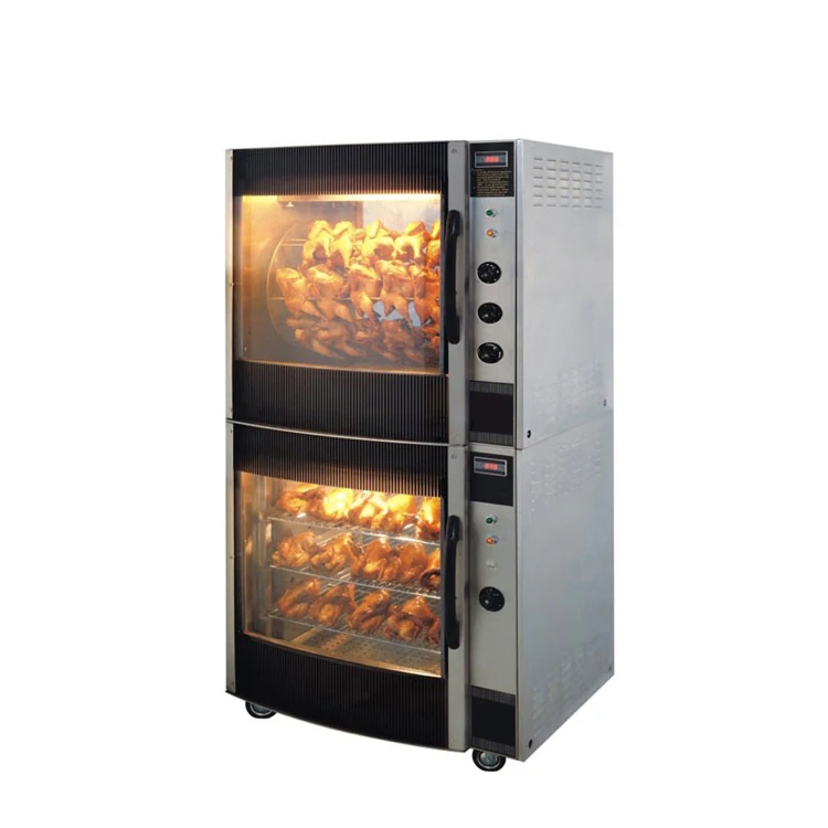
Commercial Stainless Steel Electric Rotisserie Oven Chicken Rotisserie 