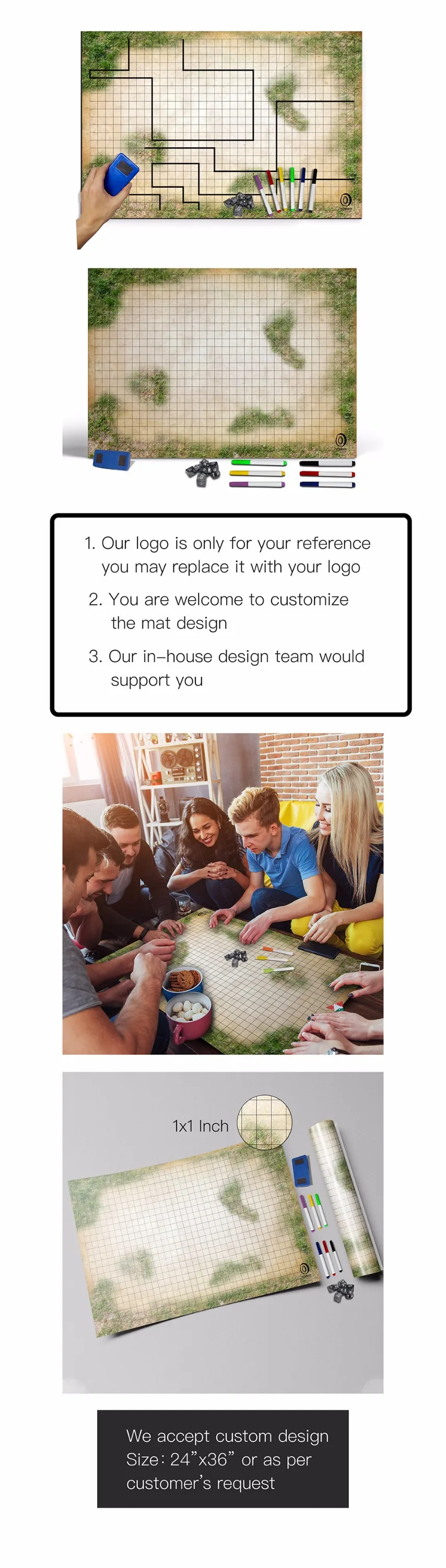 1.61a2 Reusable Dry Erase Rpg Games Mat Game Mat Buy Mat Game,Rpg