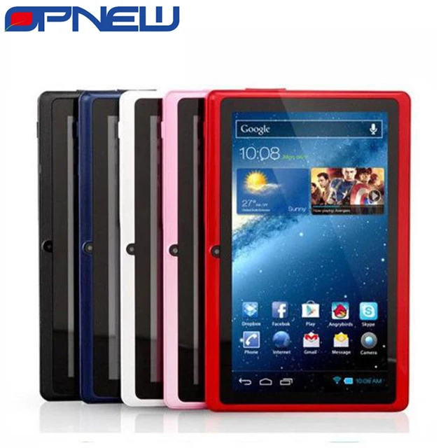 

7" Cheap Tablet A33 Android 5.1 Quad Core 8G Wifi BT, Black,white,pink,red,purple,blue
