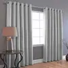 Luxury Europe style plain color window curtain for bedroom