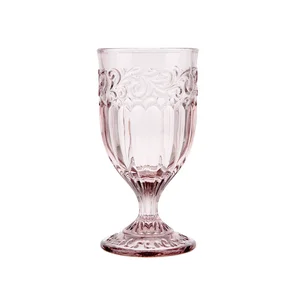 Image of high quality vintage wine goblets for wedding favor