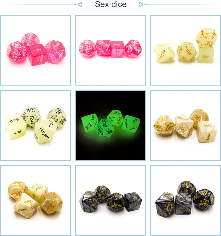 six side blank custom dice