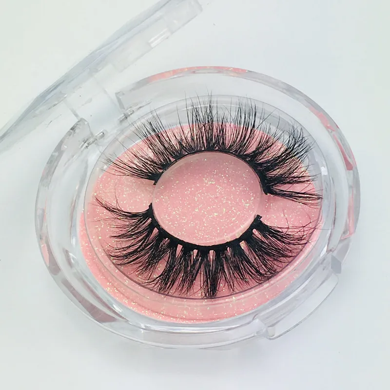 

Cruelty Free 25mm eyelashes fluffy mink eyelashes vendor 6d mink eyelashes, Natural black 3d mink lashes