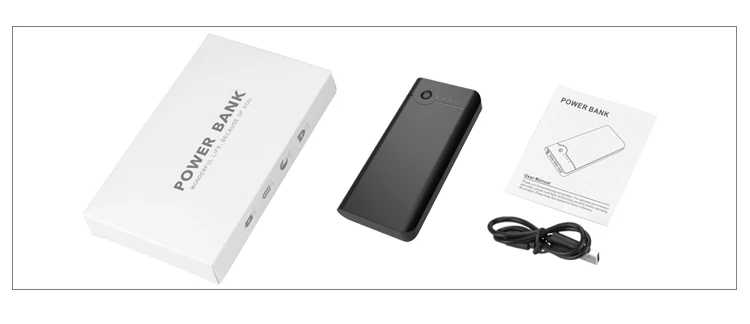 18650 Battery Portable Charger Fast Charging Power Bank 20000mAh