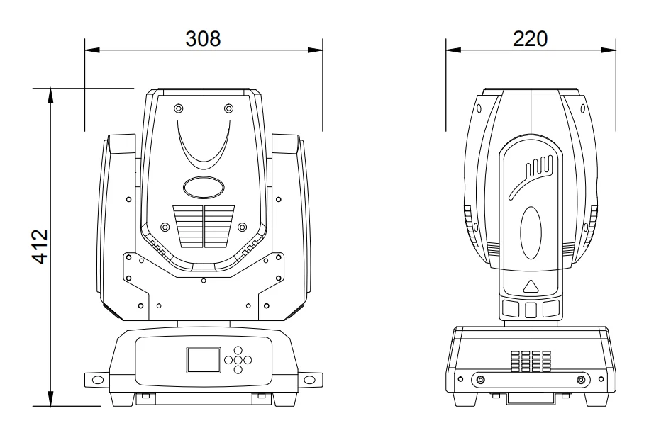 100W 1R Beam Light A