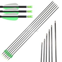 

6mm pure carbon arrows with anti-strike hunting archery carbon arrow carbon shaft arrow