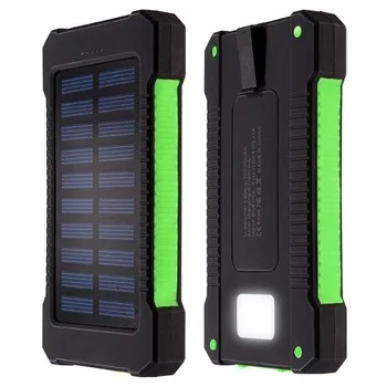 Portable Solar Power Bank 20000mah power bank battery charger