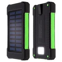 

Portable Solar Power Bank 20000mah power bank battery charger