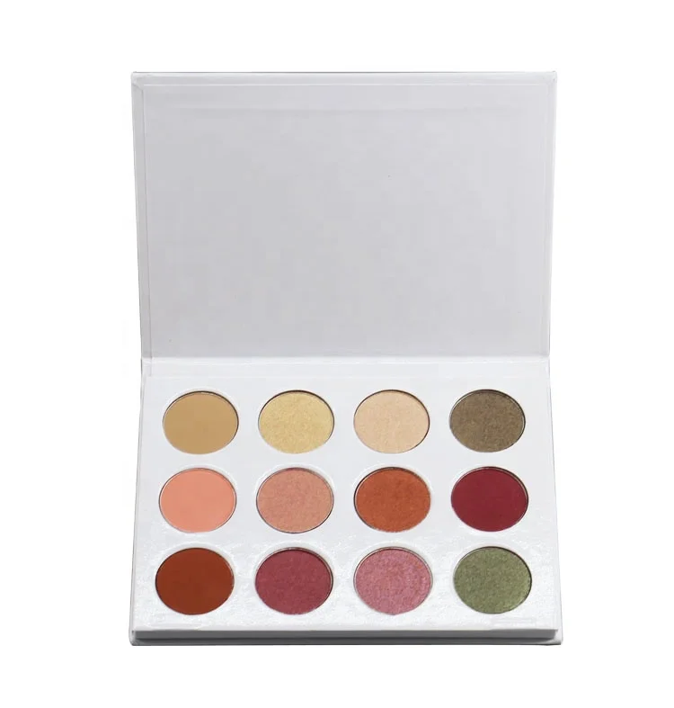 

Warm And Popular Makeup Eyeshadow Palette For Folded Shimmer And Matte Private Label