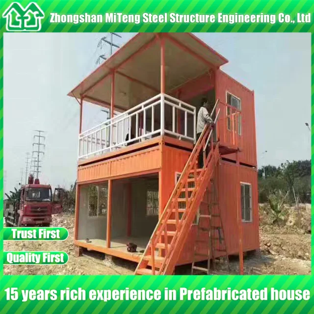 
Customized fasion container house for hotel or leisure and entertainment place 