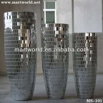 decorative glass columns