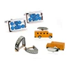 manufacturer special design die cast alloy cufflink funny paint yellow car bus 3d cufflinks