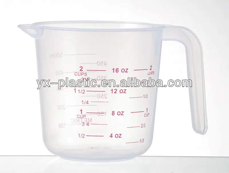 counting cup with spout