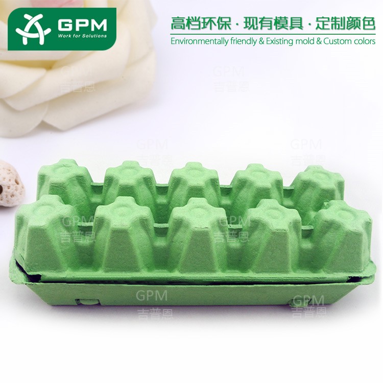 New Ecofriendly Pulp Egg Tray 10 Eggs Paper Cartons Buy 10 Eggs