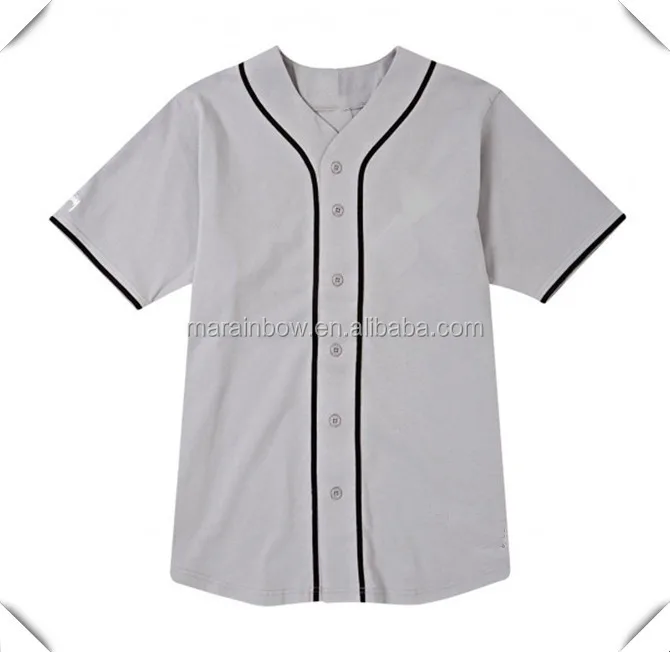 grey baseball jersey