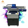 60x90 uv business card printer flatbed plotter with three heads