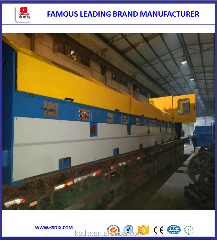 
LZ7/400 Mild Carbon Nail steel wire Straight Line Drawing Machine 