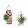 Hot sale decorative glass lantern, glass decorations for Christmas, Glass candle holder for festival