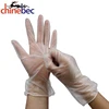 Disposable Vinyl Gloves - Powder Free, Clear, Allergy Free, Plastic, Work, Food Service, Cleaning