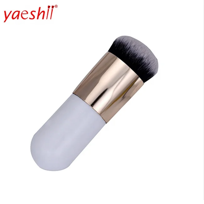 

Yaeshii 2019 Hot Selling Cosmetic Makeup Brush Powder Concealer Brush Plastic Handle Nylon Hair Brushes for Face Foundation Tool, Optional color or customized makeup brush