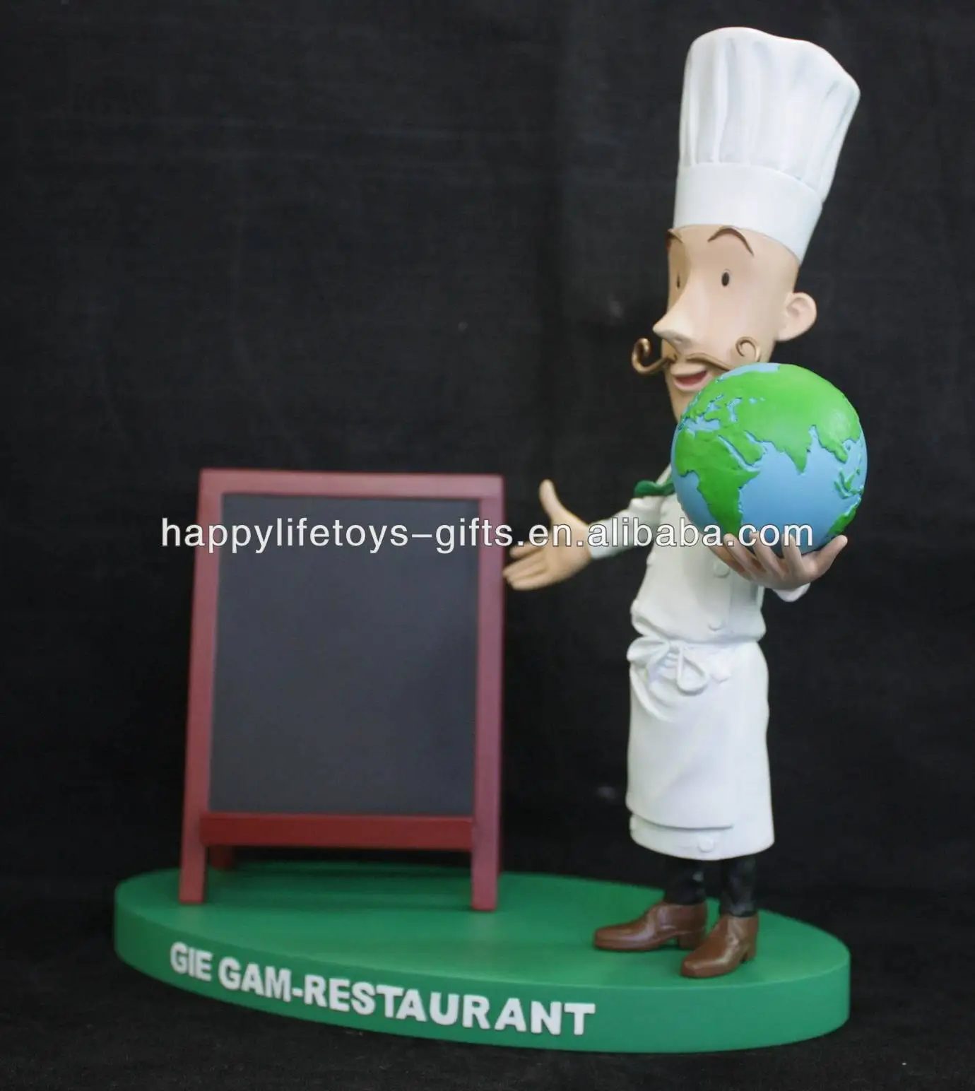 Miniature Plastic Chef Japanese Cartoon Figure 1779779682