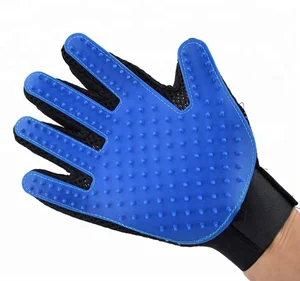 Image of Hottest selling pet and dog grooming glove with OEM Service from manufacturer with lower price and qualified