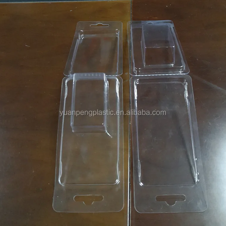 Vacuum Formed Blister Packaging With Insert Card Customized Clear Pvc