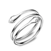 925 Sterling Silver Adjustable Snake Ring For Women Bridal Jewellery Best Friend Rings