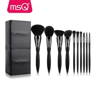 

MSQ 10pcs black diamond makeup brushes set high quality makeup brush