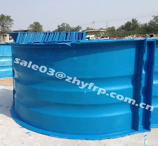 3-10m Big Round Fiberglass Aquaculture Tank For Fish Farm - Buy Round Aquaculture Tank 