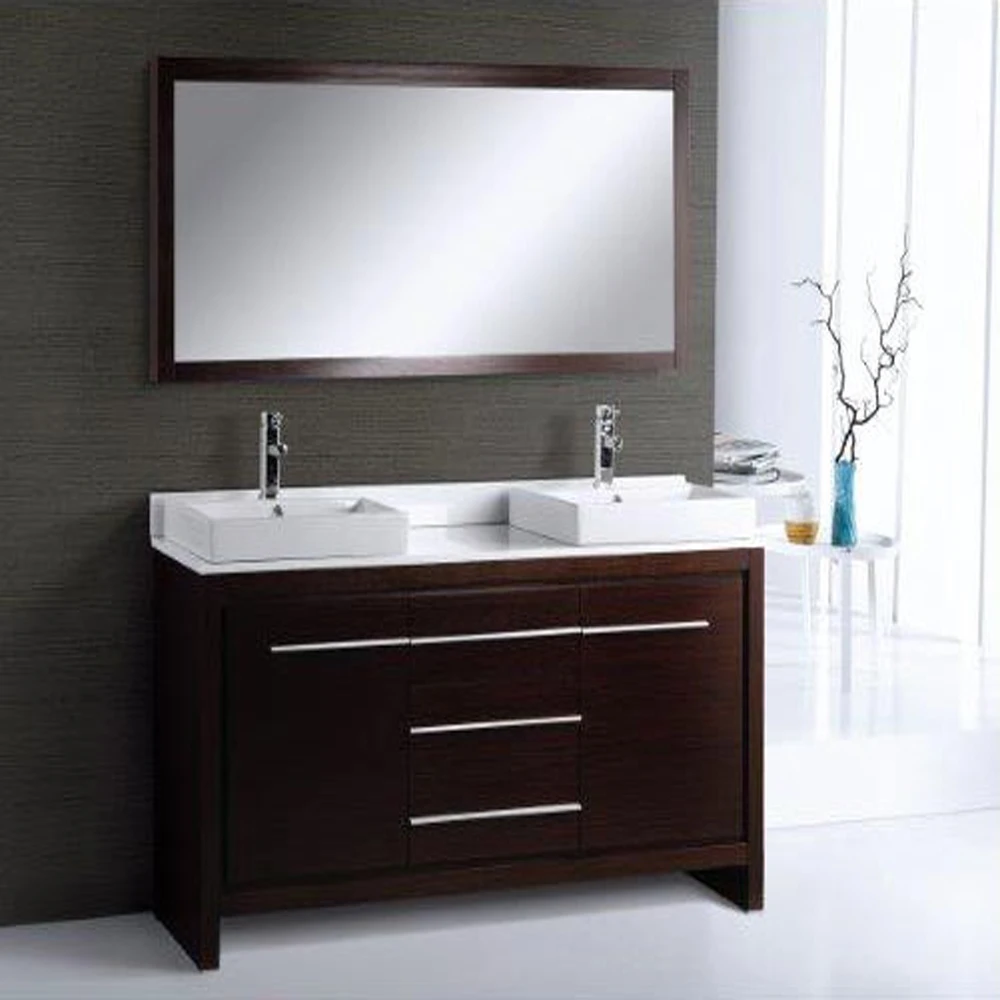 60 Inch Modern Double Sink Bathroom Vanity Buy Bathroom Vanity