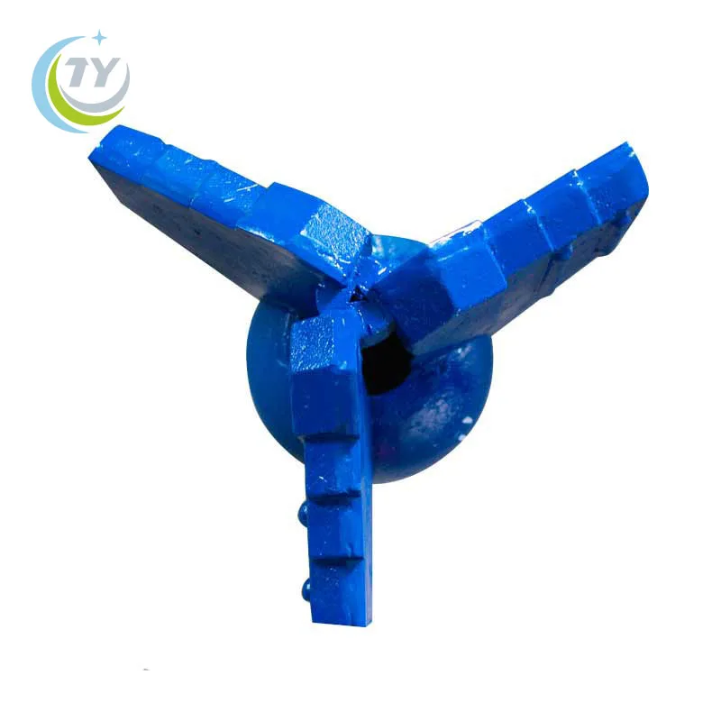 Alloy Steel 3 Wing Step Drag Bits - Tungsten Carbide for Drilling