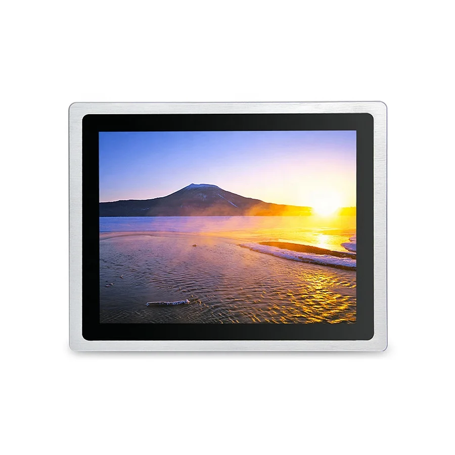 

Wall Mount Bracket Small Size  Capacitive Touch Screen Hd Mini Lcd Monitor, Silver or black