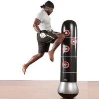 

outdoor Fitness Heavy Punching Bag Freestanding Children Play Adults De-Stress Inflatable Punching Tower boxing Bag