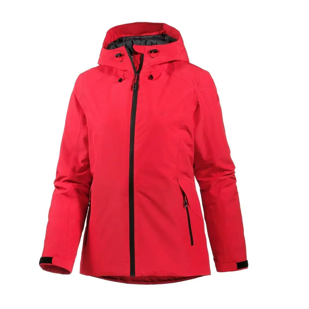 

94 Polyester 6% Spandex Waterproof Softshell Jacket Cheap Jacket Black Red, Customized color