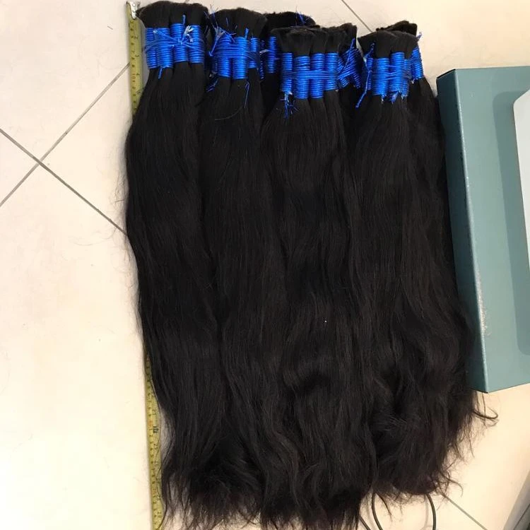 

high quality raw unprocessed virgin indian hair, Natural color