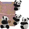 2019 yiwu eco friendly decoration home accessories Small gift present small plush panda office clip clips for paper
