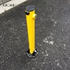 Car Traffic Parking Carbon Steel Electric Folding Down Post