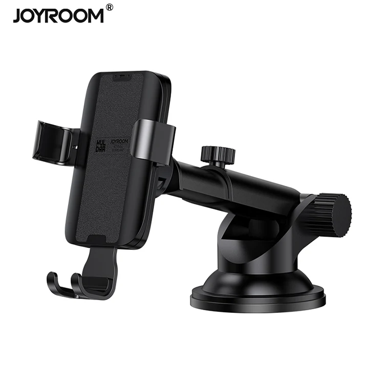 

Joyroom 2019 universal automatic car holder phone mount dashboard, Black