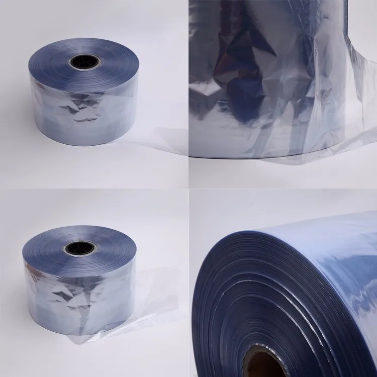 Cast PVC shrink film for food and juice bottles wrap