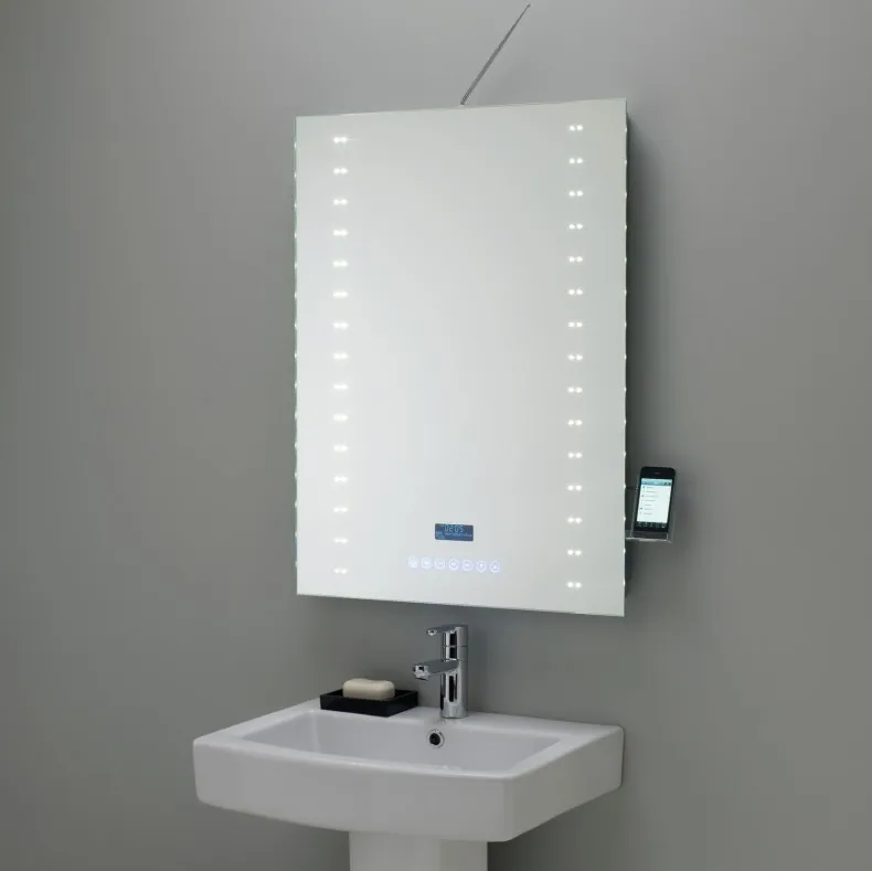 bluetooth shower mirror radio