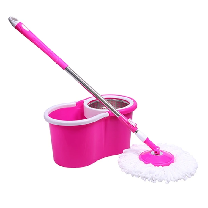 

360 degree magic spin easy mop bucket with factory wholesale price cleaning mop