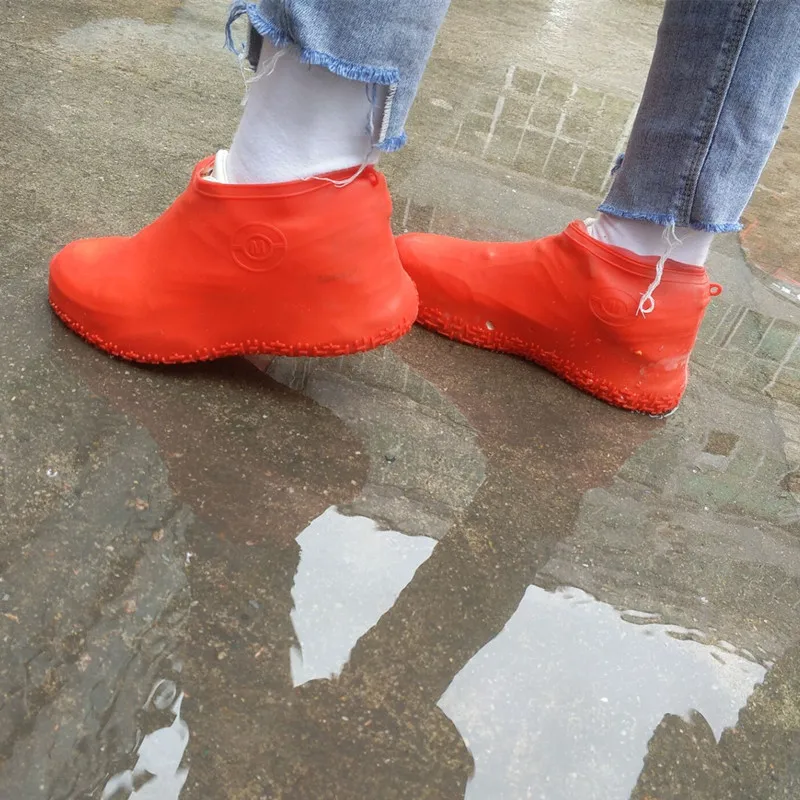 Wholesale Waterproof Rain Shoes Cover Custom Printing Silicon Rain